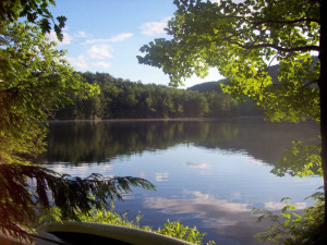 In West Fort Ann, the 80-acre Lakes Pond is contained within the 443-acre Camp Little Notch property. Friends of Camp Little Notch needs to raise $16,000 by Friday, Jan. 9, to buy the former Girl Scout camp. Photo provided