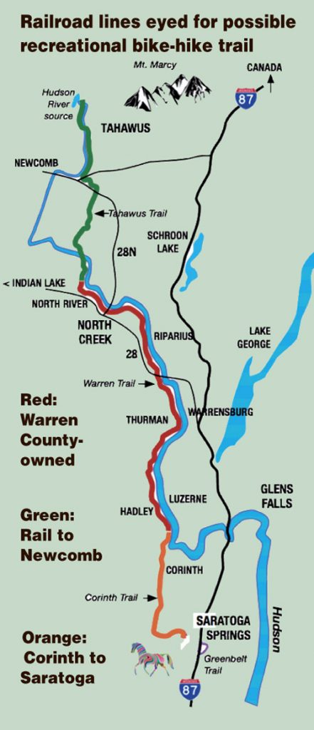 Push begins to convert North Creek rail to hike & bike trail | Glens ...